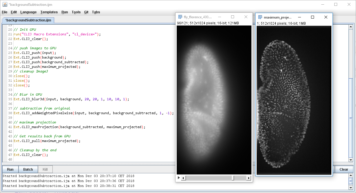 fiji imagej pixel count